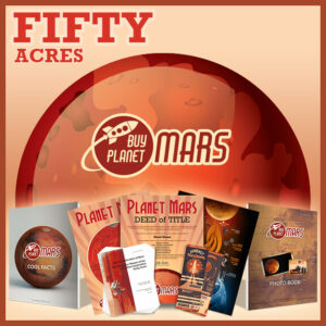 50 Acre On Planet Mars Land - BuyPlanetMars